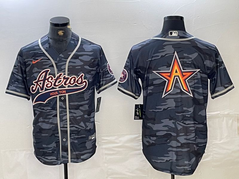 Men Houston Astros Blank Camo Jointly 2024 Nike MLB Jersey style 3->houston astros->MLB Jersey